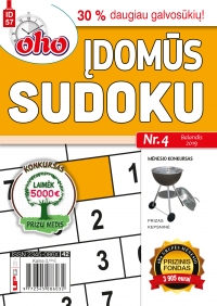 ID 57 oho 10 min. Įdomūs sudoku ID 57 oho 10 min. Įdomūs sudoku